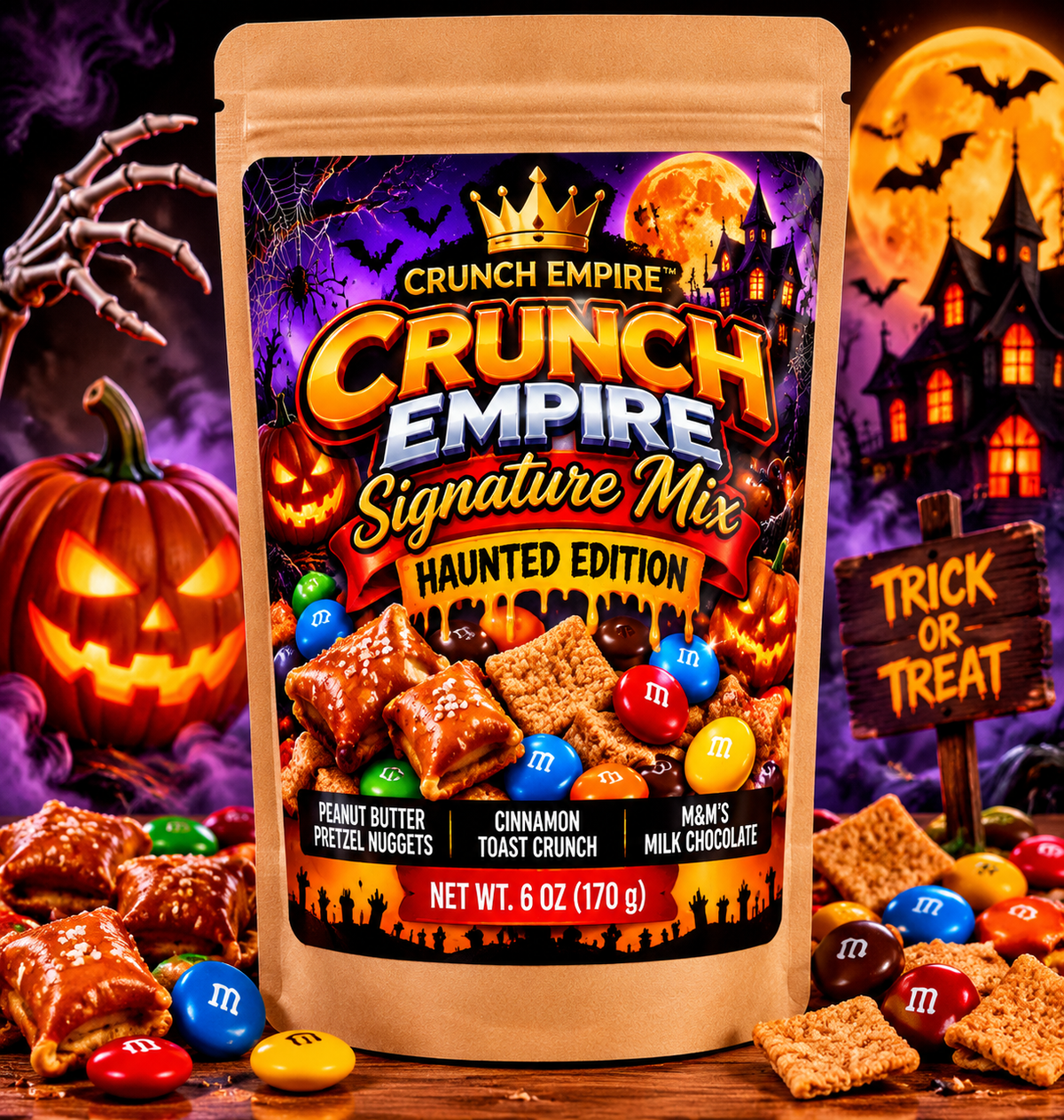 Crunch Empire™ Signature Mix | Premium Sweet & Salty Snack Mix